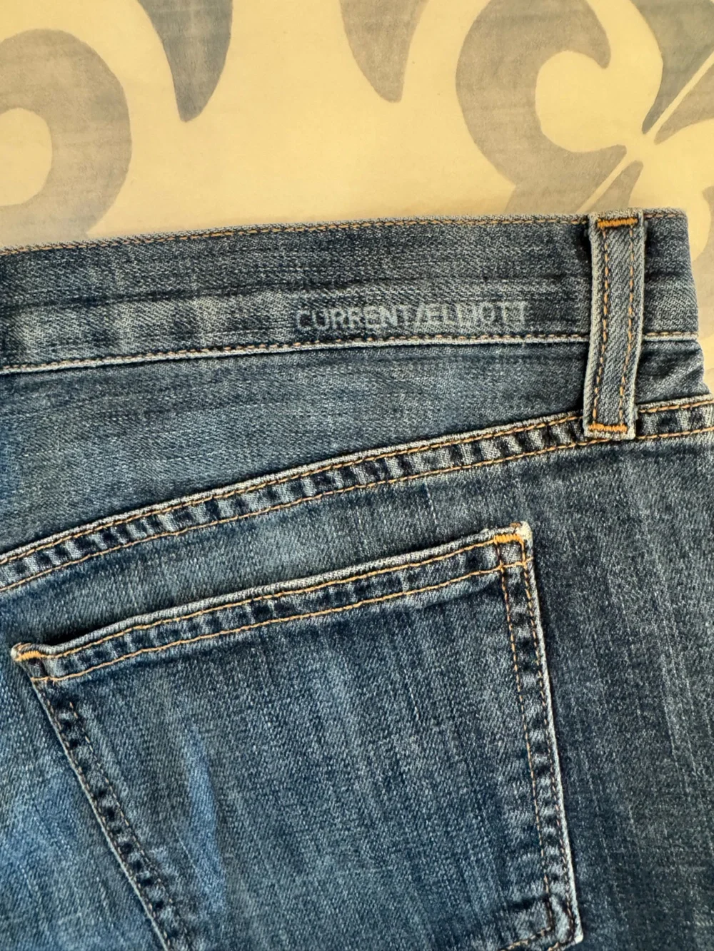 Current/Elliott Blue Denim Jeans